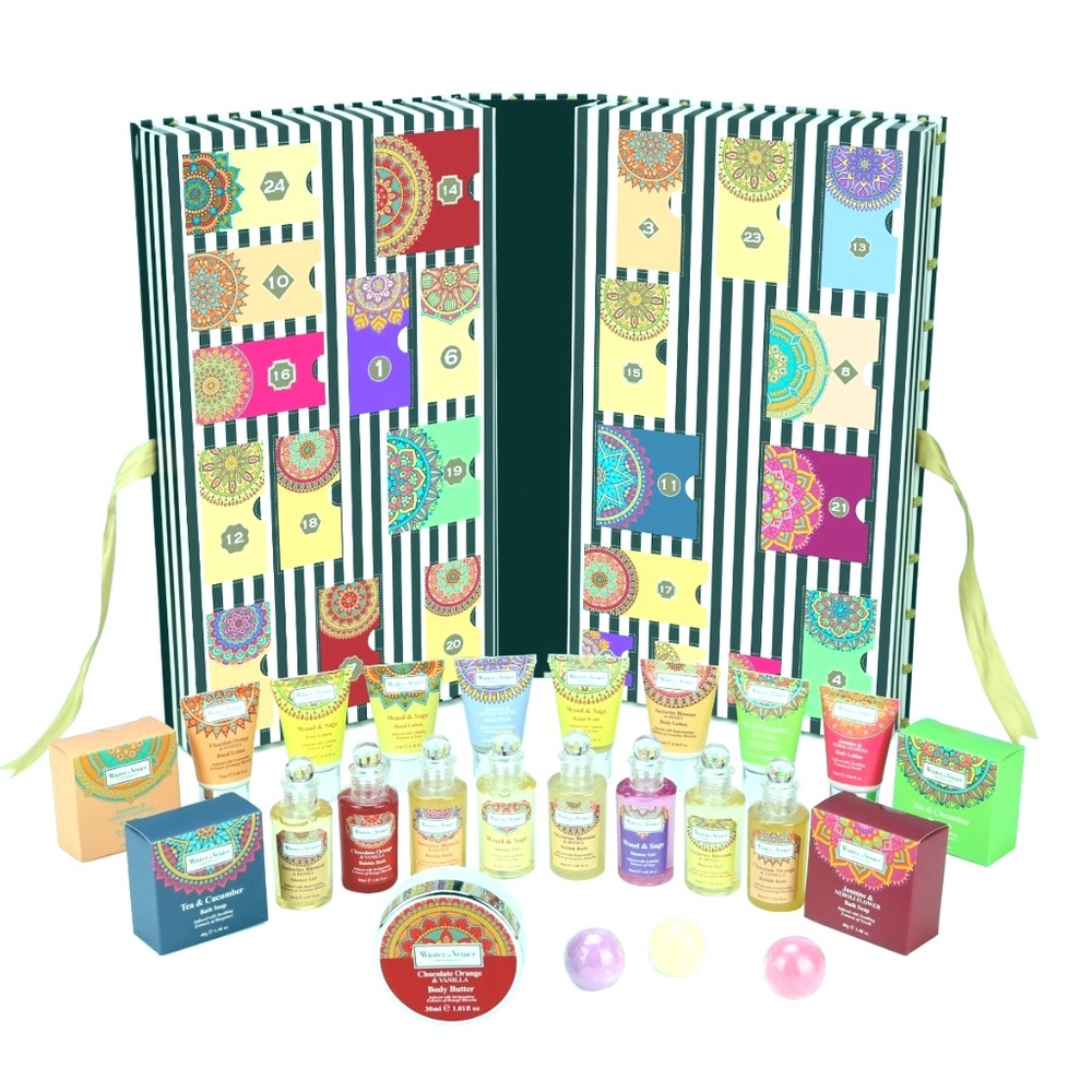 Winter in Venice Striped Surprise Beauty Calendar